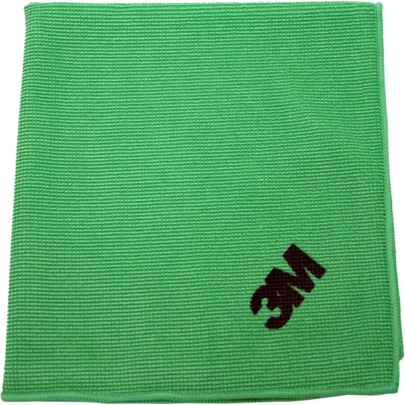 3M Scotchbrite Microfibre Wipe 36 cm X 36 cm Green