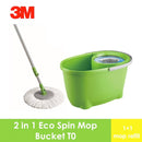 3M Scotchbrite 2-in-1 Eco Spin Mop Bucket T0