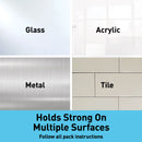3M Scotch Clear Double-Sided Mounting Squares 25.4 mm x 25.4 mm 16/pk
