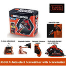 Black & Decker 3.6V Li-On Screwdriver W Retractable Holder