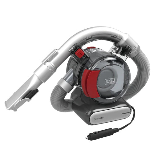 Black & Decker 12V Flexible Car Vacuum Cleaner with Car Power Adaptor/5 Meter Cord