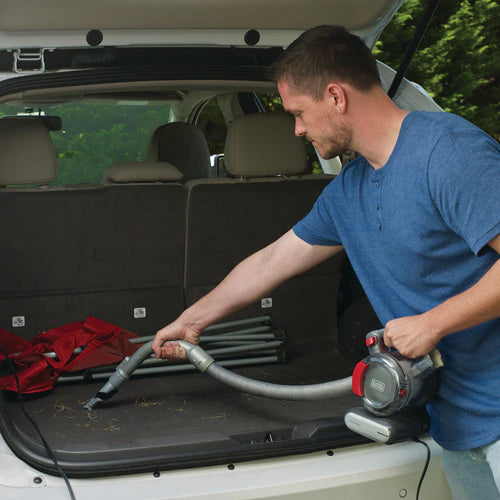 Black & Decker 12V Flexible Car Vacuum Cleaner with Car Power Adaptor/5 Meter Cord