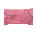 Cloversoft Unbleached Bamboo AB Organic Petite Wipes 8 Sheets