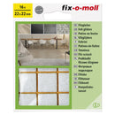 Fix-O-Moll Felt Gliders Self Adhesive React White 22 X 22 mm