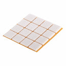 Fix-O-Moll Felt Gliders Self Adhesive React White 22 X 22 mm