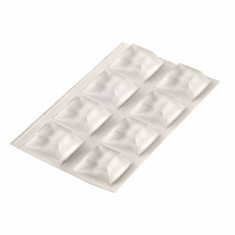 Fix-O-Moll Non Skid Pads Adhesive Transparent 20 X 20 mm