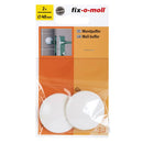 Fix-O-Moll Wall Buffer Self Adhesive White Dia 40 mm