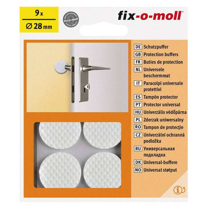 Fix-O-Moll Protect Buffer Adhesive White 28 mm