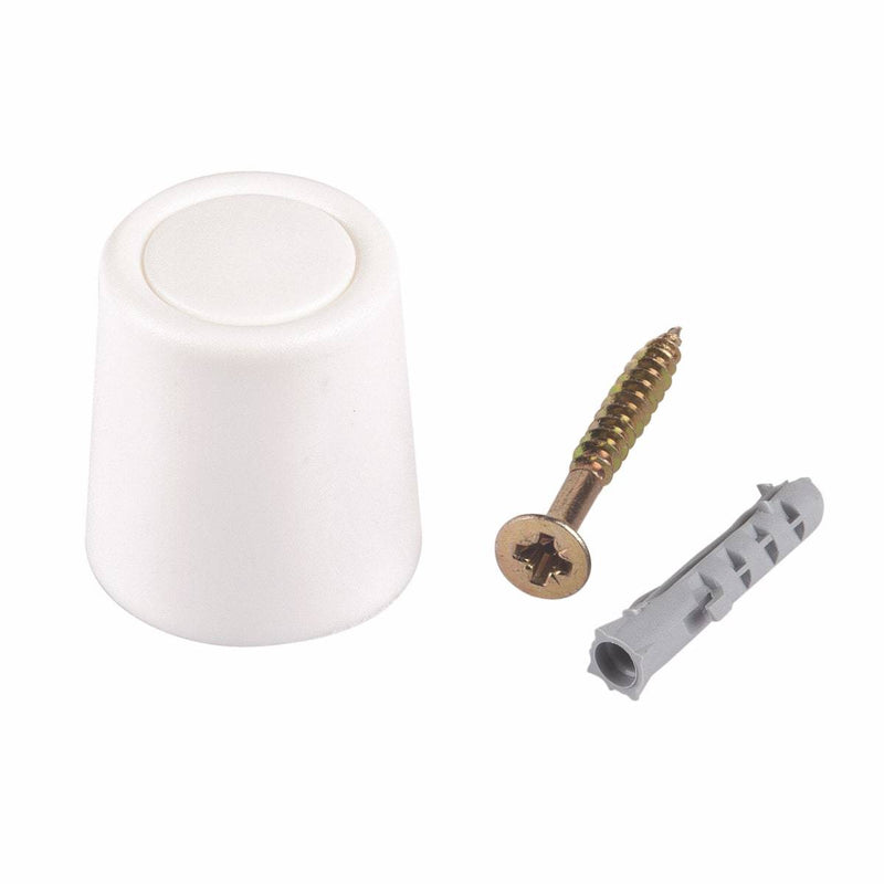 Fix-O-Moll Doorstop with Screw White