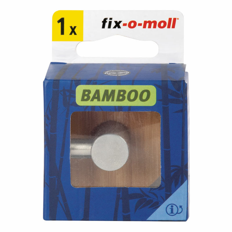 Fix-O-Moll Bamboo Hook Single Adhesive 50 mm