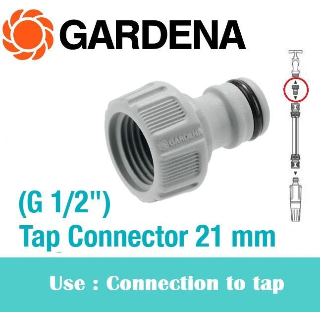 Gardena Tap Connector G1/2" 21 mm