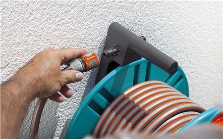Gardena Wall Fixed Hose Reel with Guiding Reel