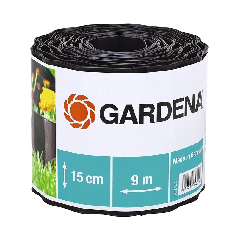 Gardena Bed Edging 15 cm High (Black)
