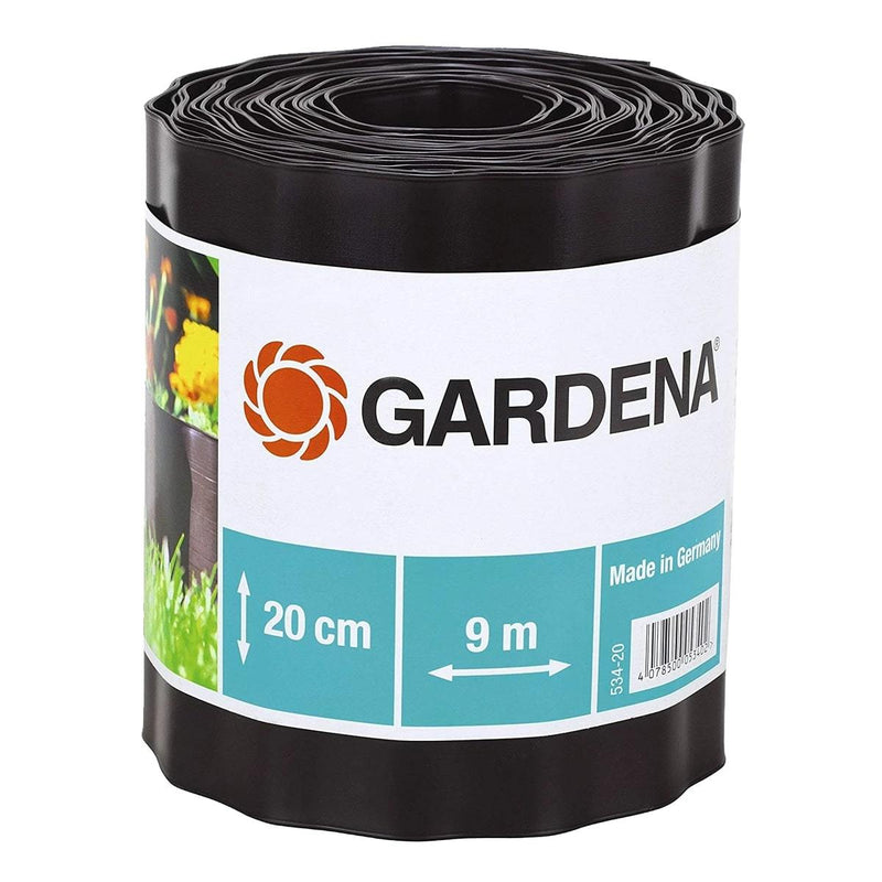 Gardena Bed Edging 20 cm High (Black)