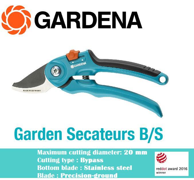 Gardena Secateurs (Max Cutting Diameter: 20 mm | Cutting Type: Bypass )