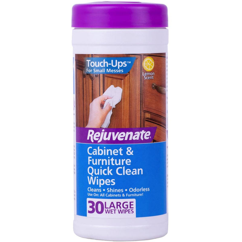 Rejuvenate  Cabinet & Furniture Cleaner Wipes, 30 CT