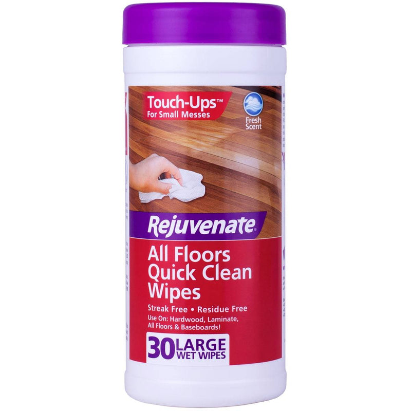 Rejuvenate Quick Clean Floor Cleaner Wipes 30 Sheets