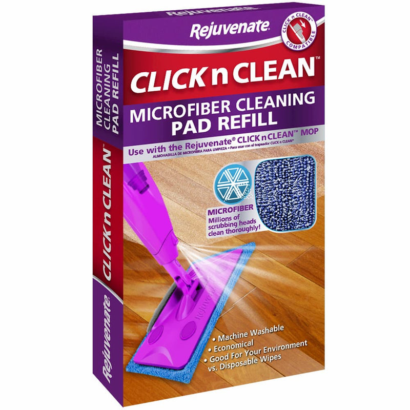 Rejuvenate Click & Clean Microfibre Cleaning Pad Refill