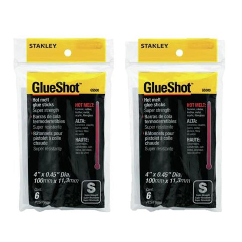 Stanley Hot Melt Glue Sticks 6 Pcs/Pk