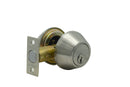 Stanley Deadbolt Double Cylinder Backset 60/70mm (Satin Stainless Steel/ Antique Brass finishing)