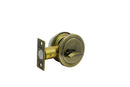 Stanley Deadbolt Single Cylinder Backset 60/70mm (Satin Stainless Steel/ Antique Brass finishing)