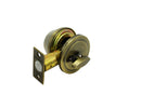Stanley Deadbolt Single Cylinder Backset 60/70mm (Satin Stainless Steel/ Antique Brass finishing)
