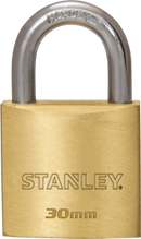 Stanley Solid Brass Standard Shackle Padlock 20mm/ 25mm/ 30mm/ 40mm/ 50mm/ 60mm/70mm