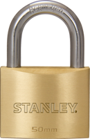 Stanley Solid Brass Standard Shackle Padlock 20mm/ 25mm/ 30mm/ 40mm/ 50mm/ 60mm/70mm