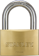 Stanley Solid Brass Standard Shackle Padlock 20mm/ 25mm/ 30mm/ 40mm/ 50mm/ 60mm/70mm