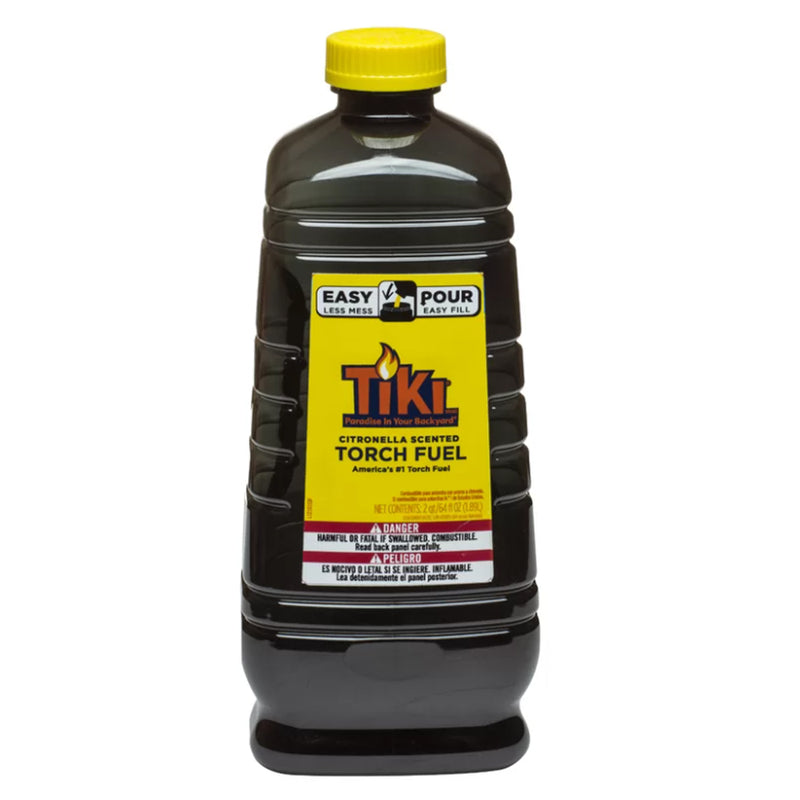 Tiki 64 Oz Citronella Scented Torch Fuel With Lemon Grass Oil