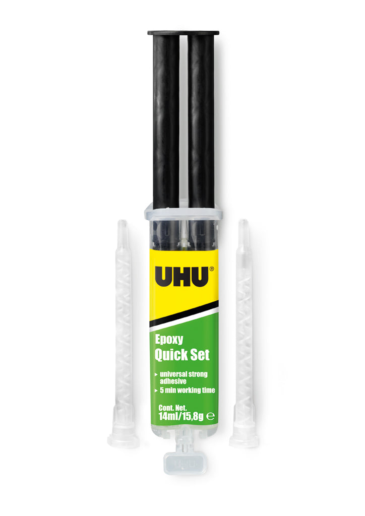 Uhu Epoxy Quick Set Easy Mix Syringe 14 ml
