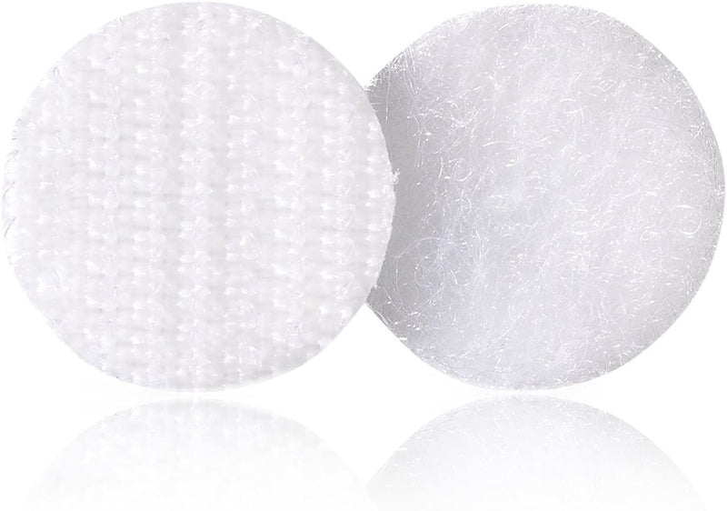 Velcro Brand Stick on Hook and Loop Mini Dots 16 mm White (15 Dots)
