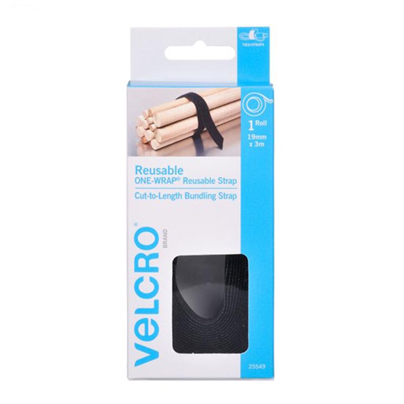 Velcro Brand One-Wrap Re-Usable Strap Cut-to-Length Bundling Strap