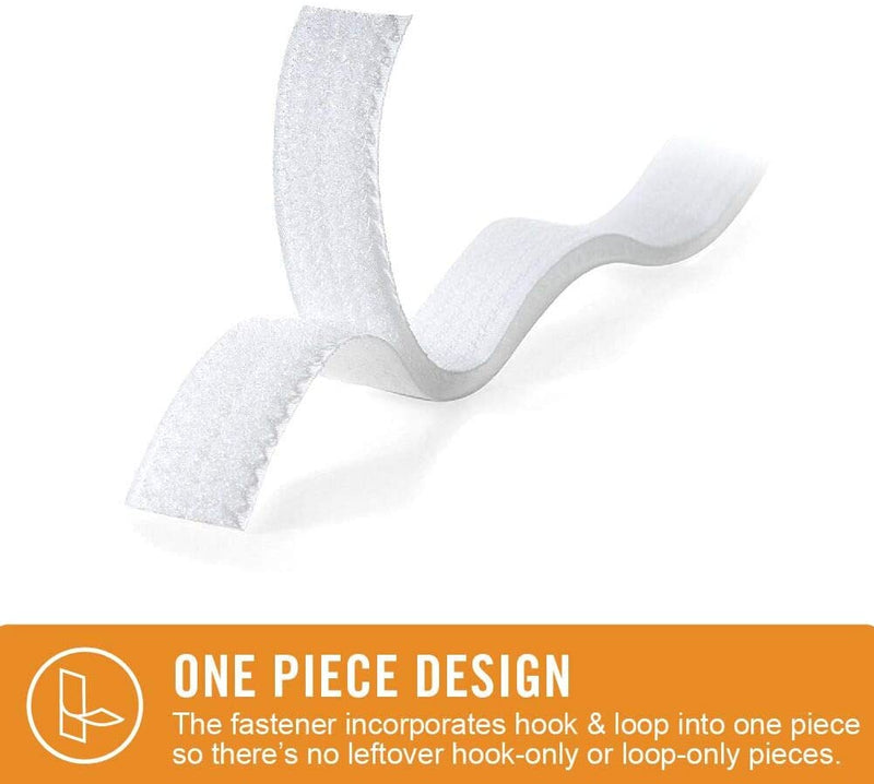 Velcro Brand Sew on Snag Free 1.9 cm X 0.9 Meter White
